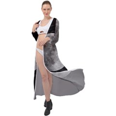 Lune Étoilé Maxi Chiffon Beach Wrap by kcreatif
