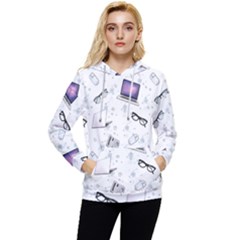 Computer Work Women s Lightweight Drawstring Hoodie by SychEva