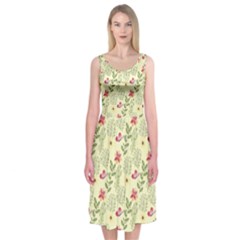 Gialla Midi Sleeveless Dress by Nehamohan