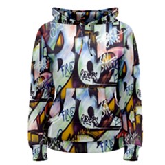 Graffiti Graphic Women s Pullover Hoodie by befabulous