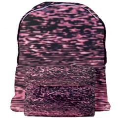 Pink  Waves Flow Series 11 Giant Full Print Backpack by DimitriosArt
