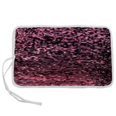 Pink  Waves Flow Series 11 Pen Storage Case (s) by DimitriosArt