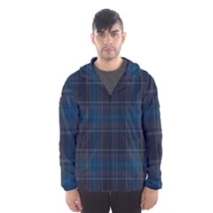 Checks Men s Hooded Windbreaker by Sparkle