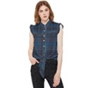Checks Frill Detail Shirt View1