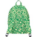 Liquid Art Pouring Abstract Seamless Pattern Lover Green Maze The Plain Backpack View3