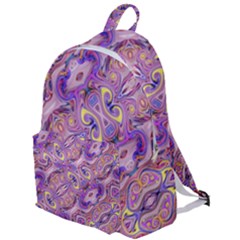 Liquid Art Pouring Abstract Seamless Pattern Tiger Eyes The Plain Backpack by artico