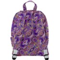 Liquid Art Pouring Abstract Seamless Pattern Tiger Eyes Zip Up Backpack View3