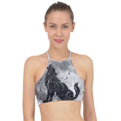 Lobo-lunar Racer Front Bikini Top by mundodeoniro