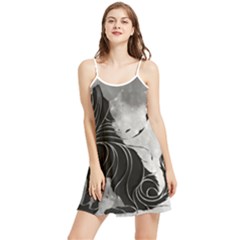 Lobo-lunar Summer Frill Dress by mundodeoniro