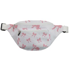 Pink Bow Pattern Fanny Pack by Littlebird