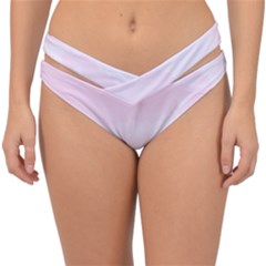 Watercolor Clouds Double Strap Halter Bikini Bottom by Littlebird