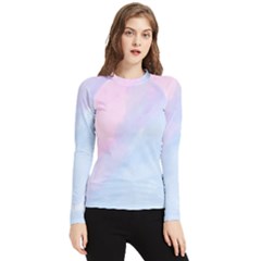 Watercolor Clouds2 Women s Long Sleeve Rash Guard by Littlebird