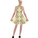 Abstract pattern geometric backgrounds   Velvet Skater Dress View2
