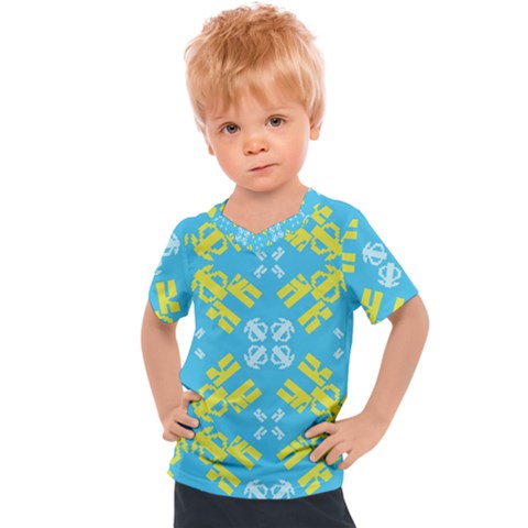 Abstract Pattern Geometric Backgrounds   Kids  Sports Tee by Eskimos