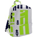Abstract pattern geometric backgrounds   Zip Up Backpack View2