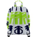 Abstract pattern geometric backgrounds   Zip Up Backpack View3