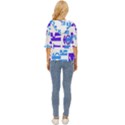 Abstract pattern geometric backgrounds   Lightweight Drawstring Hooded Top View4