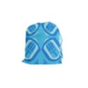Abstract pattern geometric backgrounds   Drawstring Pouch (Small) View1
