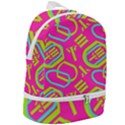 Abstract pattern geometric backgrounds   Zip Bottom Backpack View2