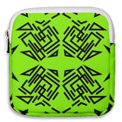 Abstract Pattern Geometric Backgrounds   Mini Square Pouch by Eskimos