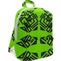 Abstract pattern geometric backgrounds   Zip Up Backpack View2