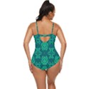 Abstract pattern geometric backgrounds   Retro Full Coverage Swimsuit View4