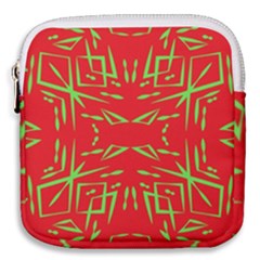 Abstract Pattern Geometric Backgrounds   Mini Square Pouch by Eskimos