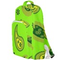 Floral pattern paisley style Paisley print  Doodle background Double Compartment Backpack View1