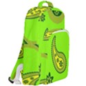 Floral pattern paisley style Paisley print  Doodle background Double Compartment Backpack View2