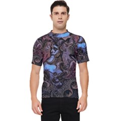 Boho Cthulu Men s Short Sleeve Rash Guard by MRNStudios
