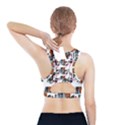 Fashion Faces Sports Bra With Pocket View2