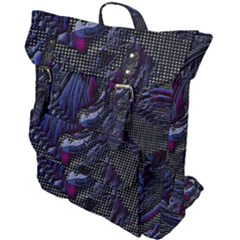 Braille Flow Buckle Up Backpack by MRNStudios