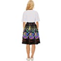 Crazy Multicolored Each Other Running Splashes Hand 1 Classic Short Skirt View4