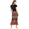 Chartres Double Infinity Antique Mandala Maxi Fishtail Chiffon Skirt View2