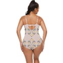 Abstract pattern geometric backgrounds   Retro Full Coverage Swimsuit View4