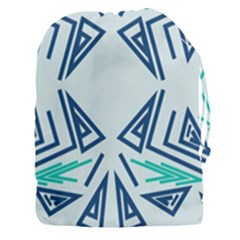 Abstract Pattern Geometric Backgrounds   Drawstring Pouch (3xl) by Eskimos