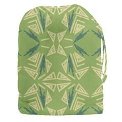 Abstract Pattern Geometric Backgrounds   Drawstring Pouch (3xl) by Eskimos