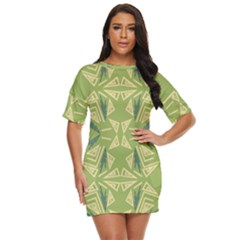 Abstract Pattern Geometric Backgrounds   Just Threw It On Dress by Eskimos