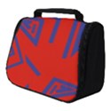 Abstract pattern geometric backgrounds   Full Print Travel Pouch (Small) View1