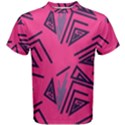 Abstract pattern geometric backgrounds   Men s Cotton Tee View1