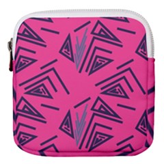 Abstract Pattern Geometric Backgrounds   Mini Square Pouch by Eskimos