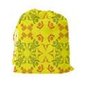 Abstract pattern geometric backgrounds   Drawstring Pouch (2XL) View2