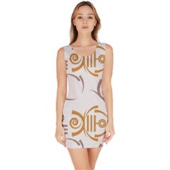 Abstract Pattern Geometric Backgrounds   Bodycon Dress by Eskimos