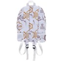 Abstract pattern geometric backgrounds   Zip Bottom Backpack View3
