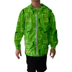 Abstract Pattern Geometric Backgrounds   Kids  Hooded Windbreaker by Eskimos