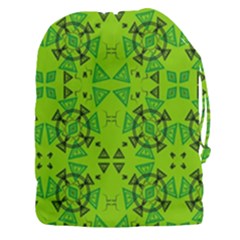Abstract Pattern Geometric Backgrounds   Drawstring Pouch (3xl) by Eskimos