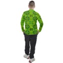 Abstract pattern geometric backgrounds   Men s Pique Long Sleeve Tee View2