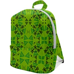 Abstract Pattern Geometric Backgrounds   Zip Up Backpack by Eskimos