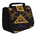 Abstract pattern geometric backgrounds   Full Print Travel Pouch (Small) View2