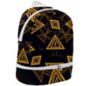 Abstract pattern geometric backgrounds   Zip Bottom Backpack View2